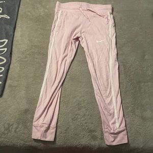 Girls S Nike pink pants